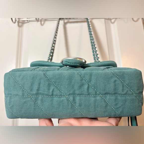 💎 Coach Quilted Denim Tabby 20 - Stunning "Ivy" Wash NWT - Picture 10 of 16